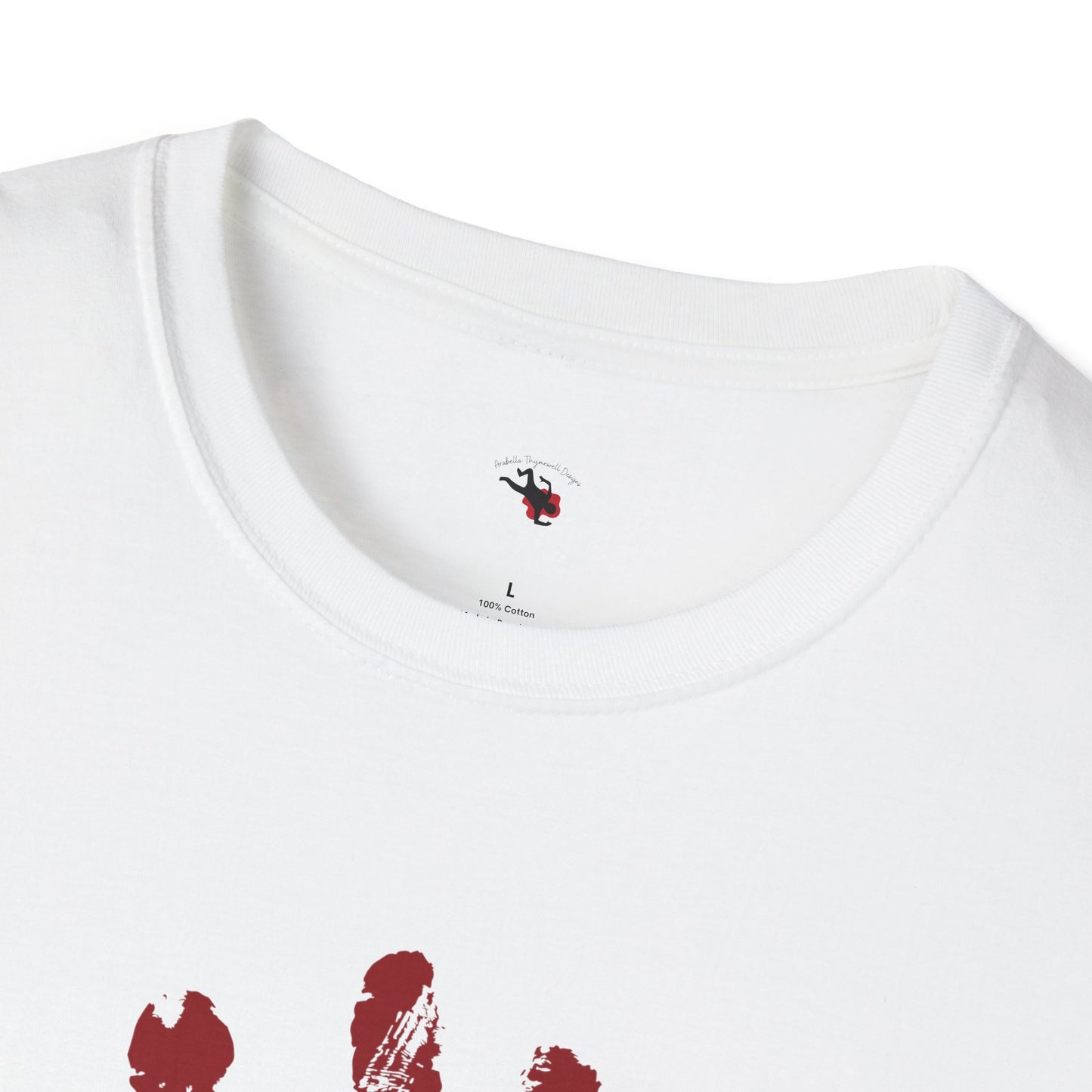 "Latte & Larceny" True Crime T-Shirt - Unisex Softstyle T-Shirt - Casual Gift for Coffee & True Crime Lovers