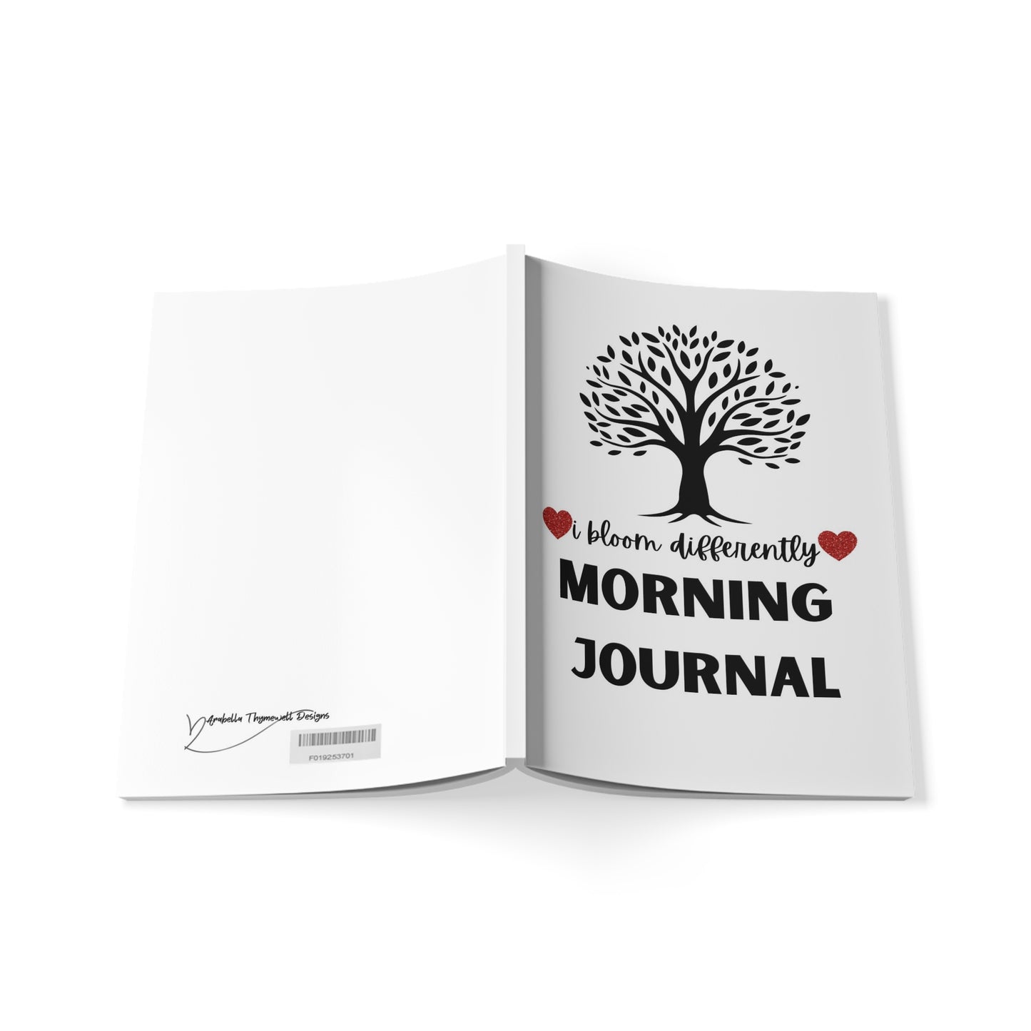 Morning Journal - A5 Softcover Notebook, Motivational Journal, Inspirational Diary, Daily Planner, Gift for Writers, Mindfulness Journal