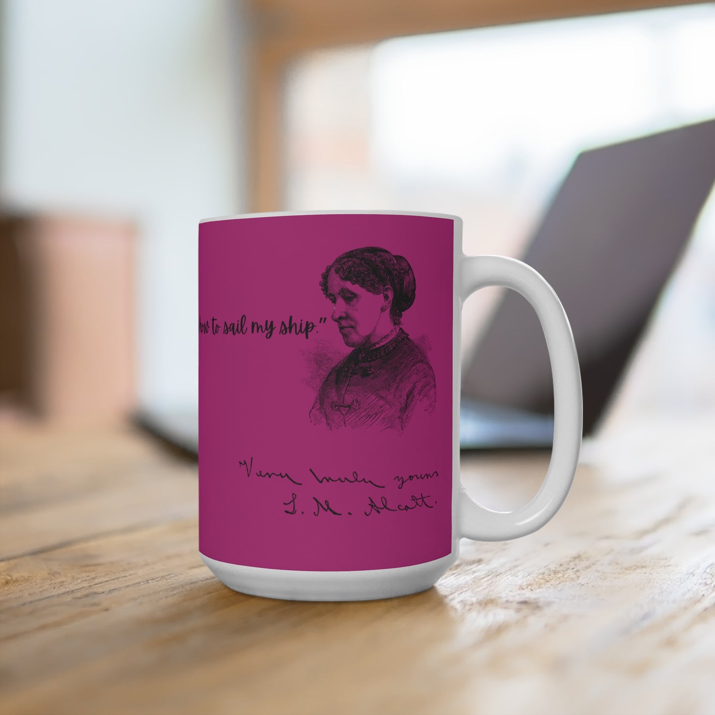 Inspirational Quote Mug: Learning & Growth | Motivational Coffee Cup, Gift for Her, Tea Lover's Mug, Classroom Teacher Gift, Self-Care