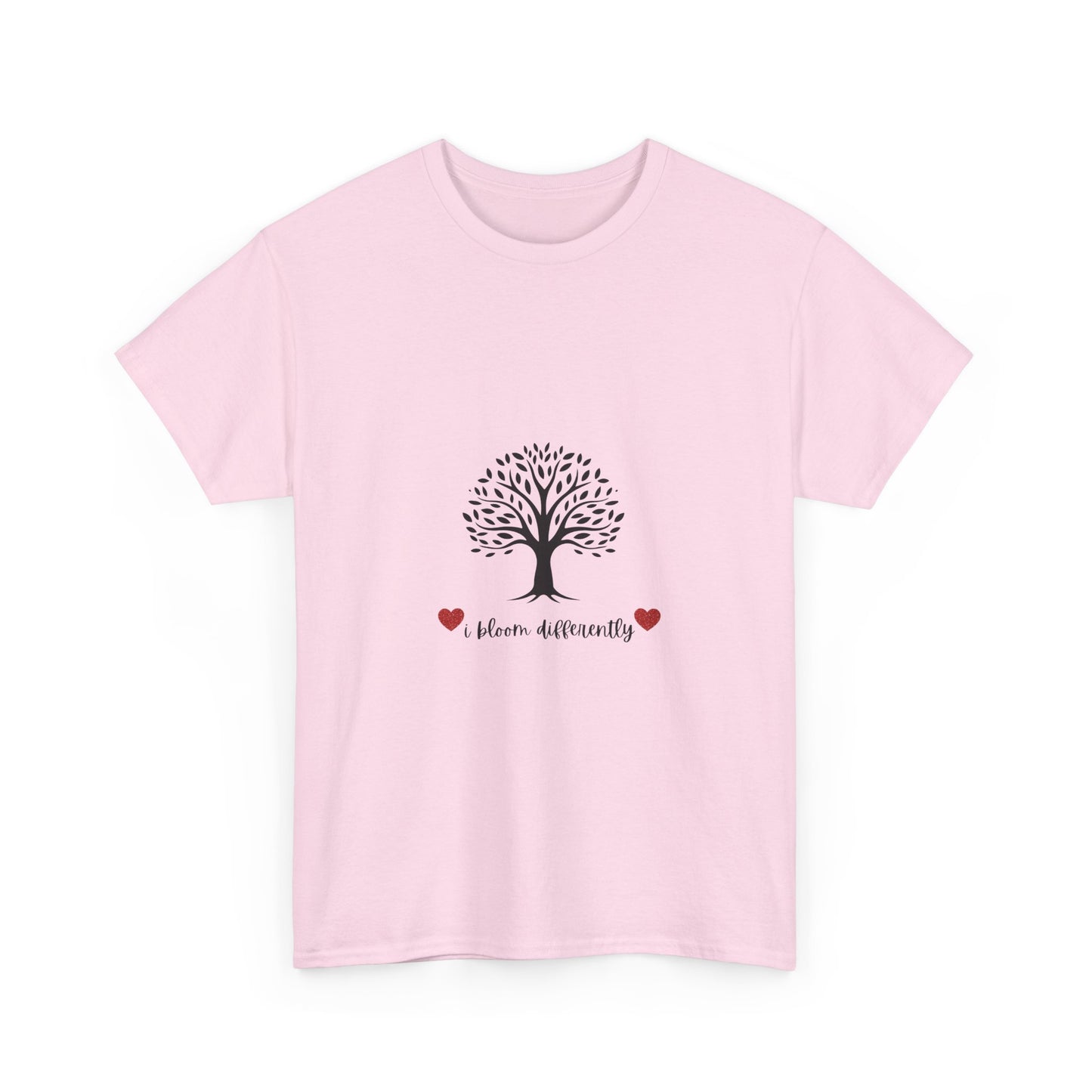 Tree of Life Unisex Cotton Tee | Heart Diversity Shirt, Gift for Nature Lovers, Eco-Friendly Fashion, Casual Wear, Meaningful Message