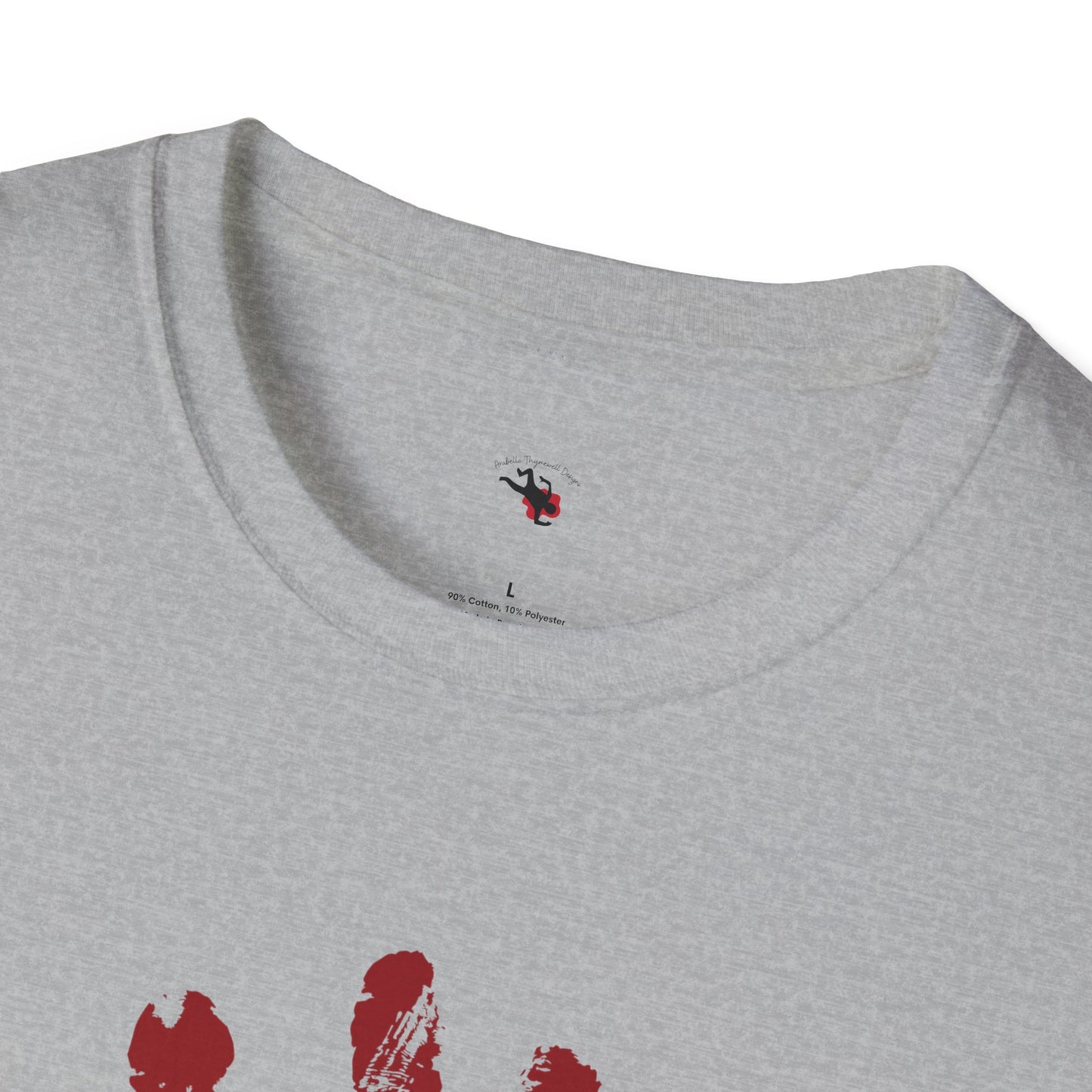 "Latte & Larceny" True Crime T-Shirt - Unisex Softstyle T-Shirt - Casual Gift for Coffee & True Crime Lovers