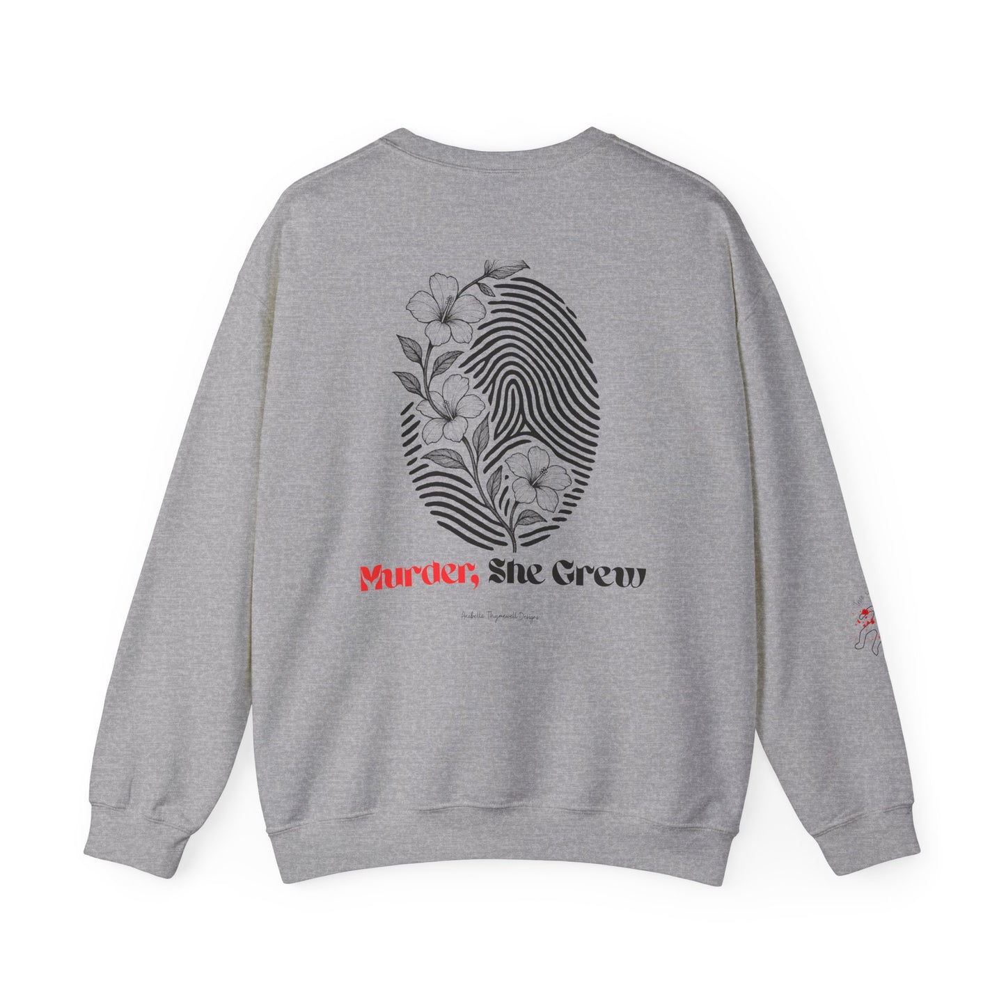 Murder She Grew Cozy couch interrogations Graphic Sweatshirt - Unisex Cozy Crewneck