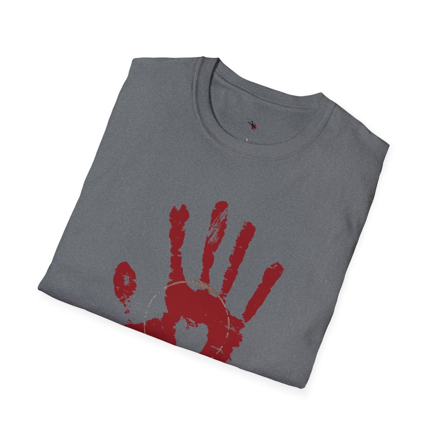 "Latte & Larceny" True Crime T-Shirt - Unisex Softstyle T-Shirt - Casual Gift for Coffee & True Crime Lovers