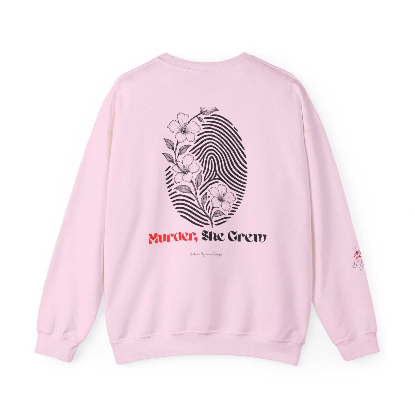 Murder She Grew Cozy couch interrogations Graphic Sweatshirt - Unisex Cozy Crewneck