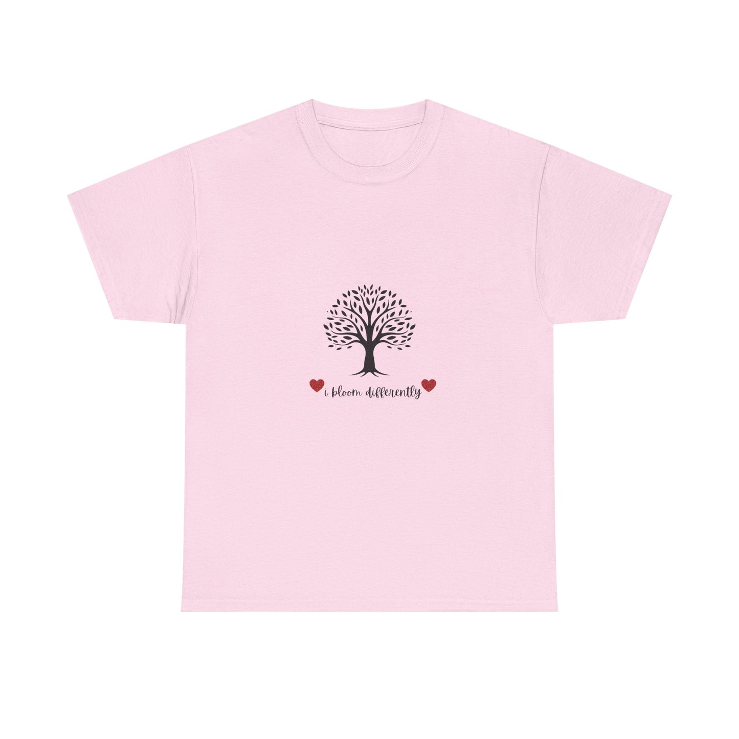 Tree of Life Unisex Cotton Tee | Heart Diversity Shirt, Gift for Nature Lovers, Eco-Friendly Fashion, Casual Wear, Meaningful Message