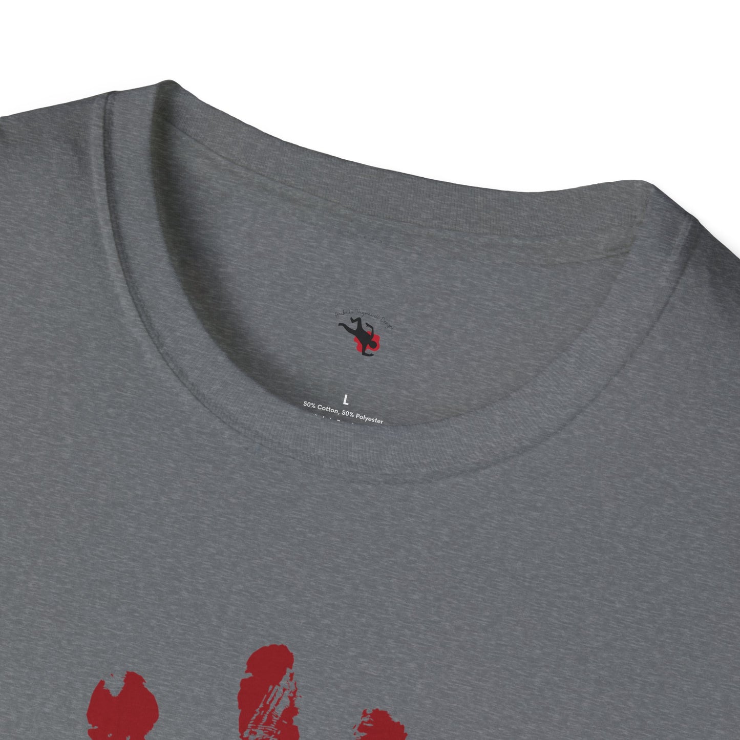 "Latte & Larceny" True Crime T-Shirt - Unisex Softstyle T-Shirt - Casual Gift for Coffee & True Crime Lovers