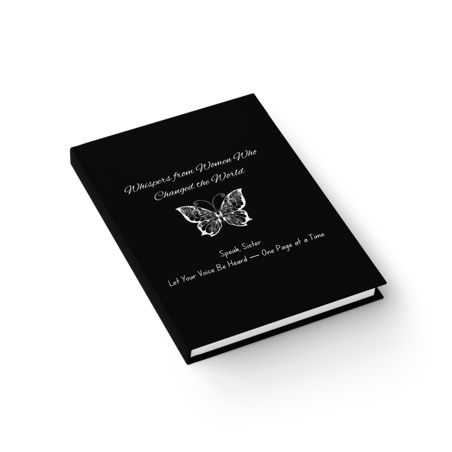 Inspirational Butterfly Journal - Whispers from Women Who Changed the World
