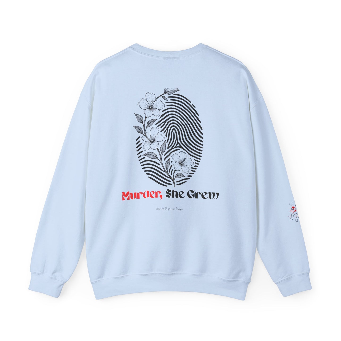 Murder She Grew Cozy couch interrogations Graphic Sweatshirt - Unisex Cozy Crewneck