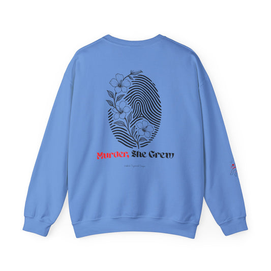 Murder She Grew Cozy couch interrogations Graphic Sweatshirt - Unisex Cozy Crewneck