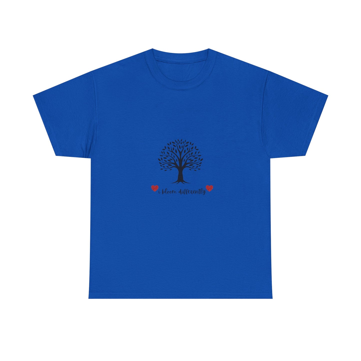 Tree of Life Unisex Cotton Tee | Heart Diversity Shirt, Gift for Nature Lovers, Eco-Friendly Fashion, Casual Wear, Meaningful Message