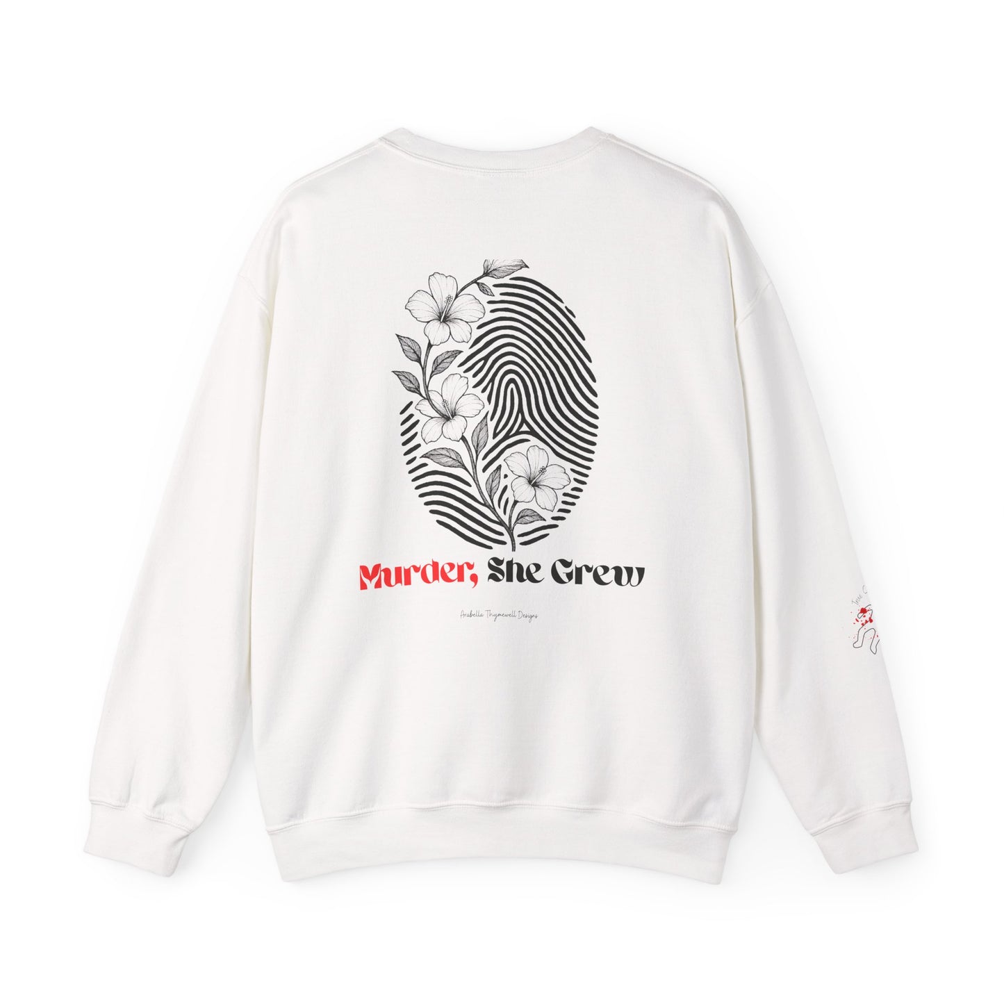 Murder She Grew Cozy couch interrogations Graphic Sweatshirt - Unisex Cozy Crewneck