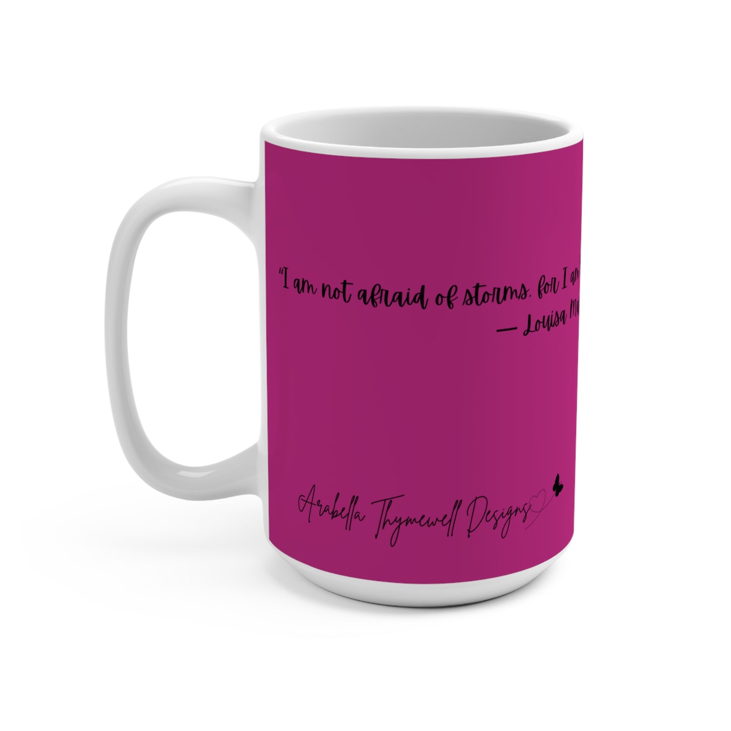 Inspirational Quote Mug: Learning & Growth | Motivational Coffee Cup, Gift for Her, Tea Lover's Mug, Classroom Teacher Gift, Self-Care