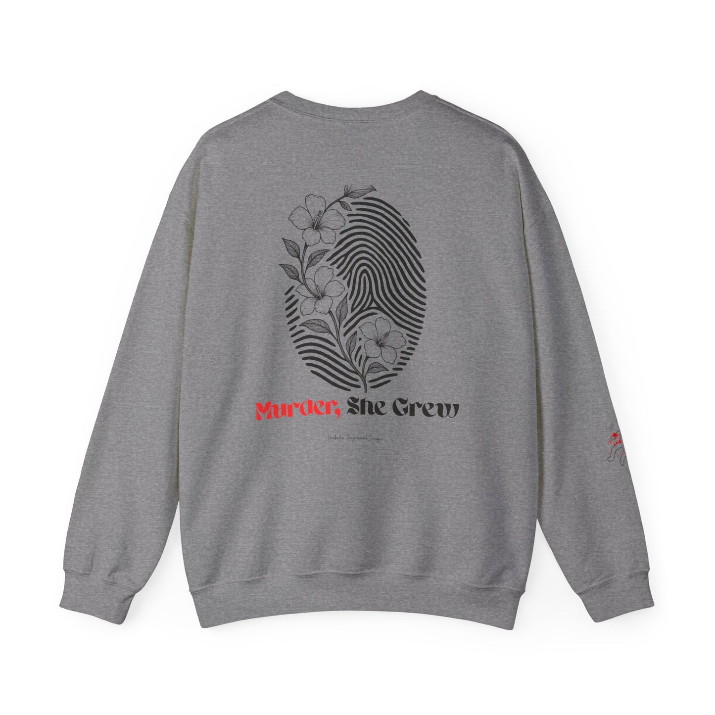 Murder She Grew Cozy couch interrogations Graphic Sweatshirt - Unisex Cozy Crewneck