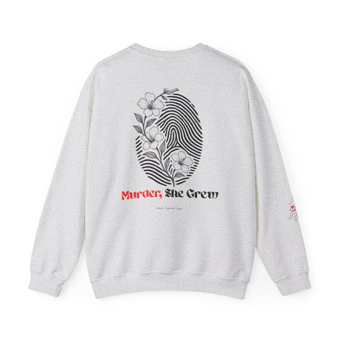 Murder She Grew Cozy couch interrogations Graphic Sweatshirt - Unisex Cozy Crewneck