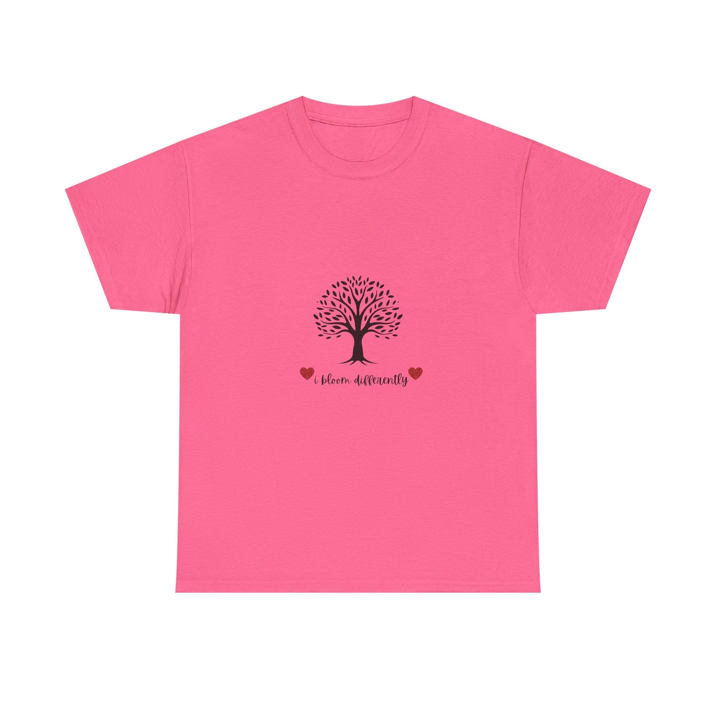Tree of Life Unisex Cotton Tee | Heart Diversity Shirt, Gift for Nature Lovers, Eco-Friendly Fashion, Casual Wear, Meaningful Message