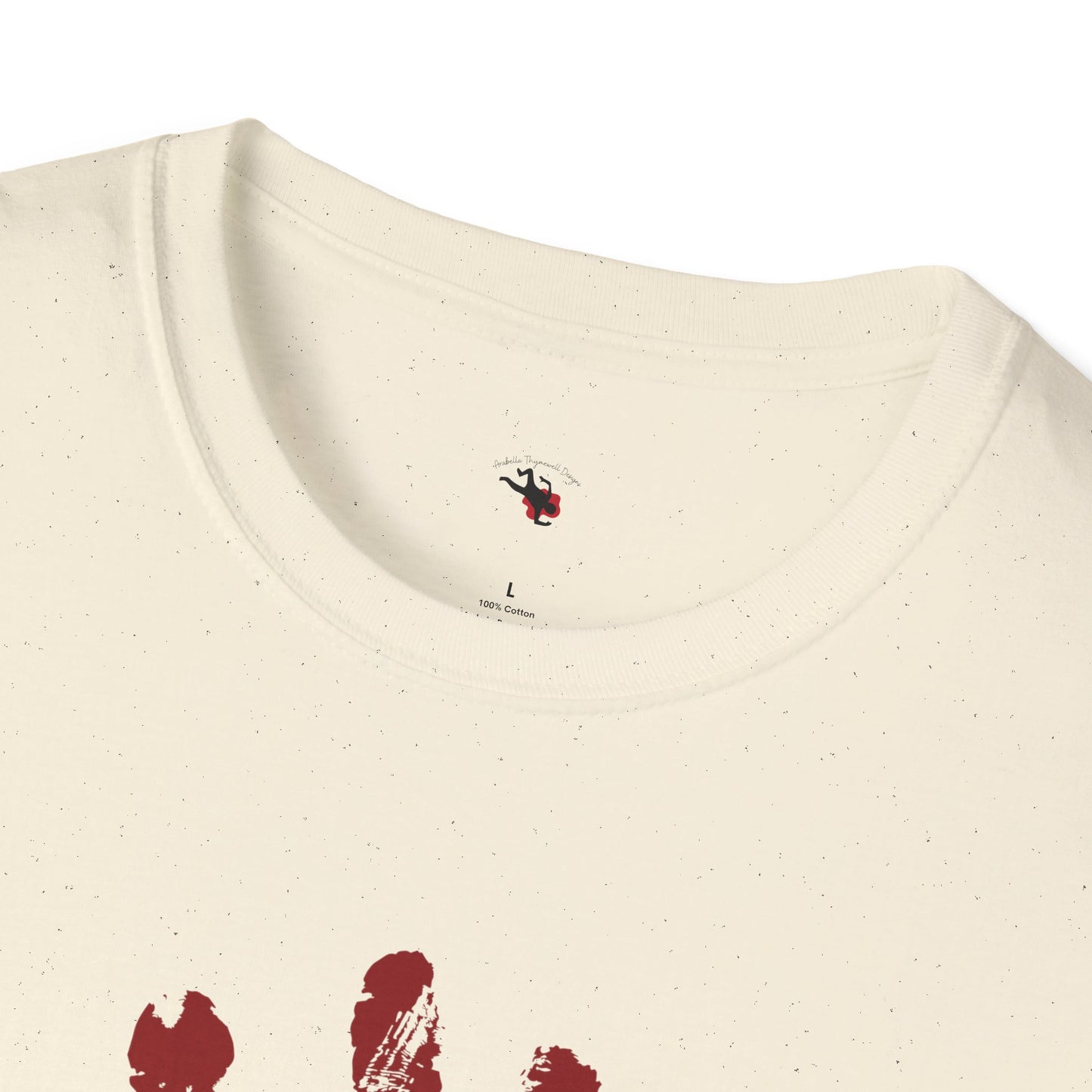 "Latte & Larceny" True Crime T-Shirt - Unisex Softstyle T-Shirt - Casual Gift for Coffee & True Crime Lovers