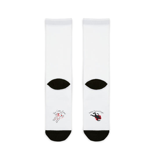 Fun Sublimation Crew Socks for Everyday Comfort & Playful Style