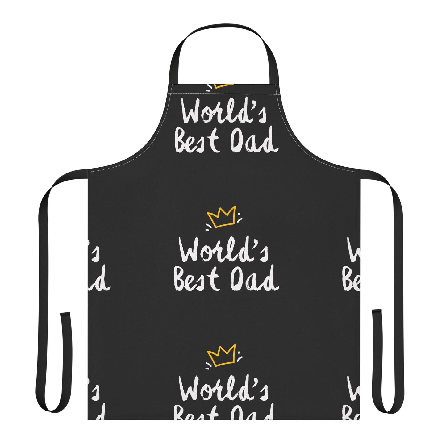 World's Best Dad Apron - Chef Gift, Personalized Cooking Wear, BBQ Apron, Father's Day Present, Culinary Accessory